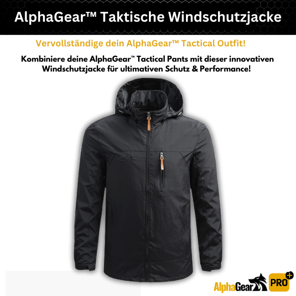 AlphaGear™ Taktische Windschutzjacke