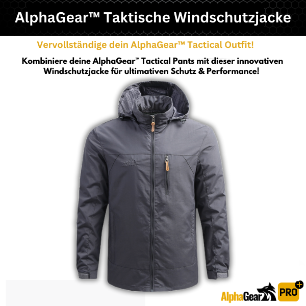 AlphaGear™ Taktische Windschutzjacke